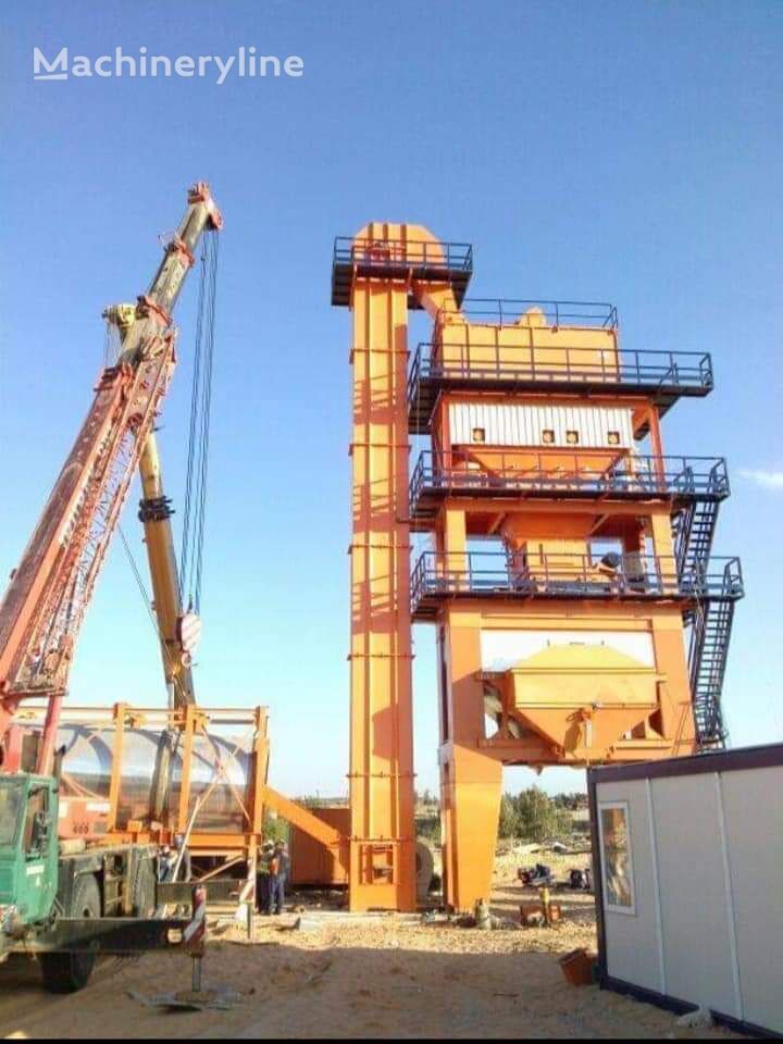 ny Polygonmach 240 Tons per hour batch type tower aphalt plant asfalt anläggning
