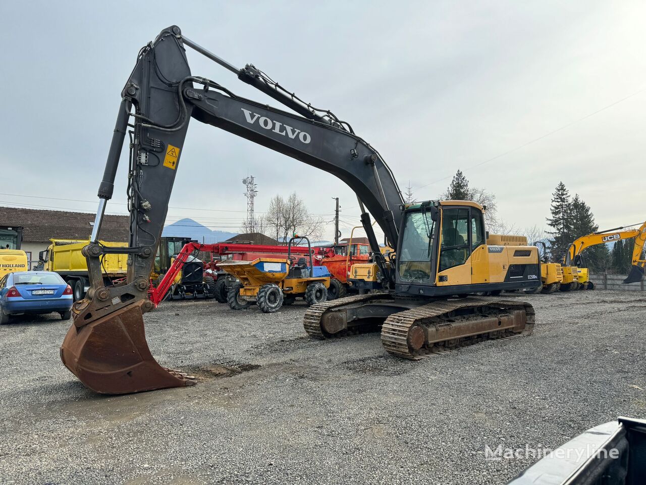 Volvo EC250DNL bandgrävare