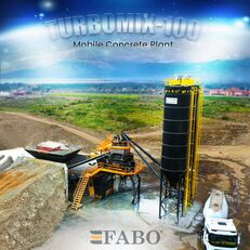 ny FABO TURBOMIX 100 Mobiles Centrales À Béton betongfabrik