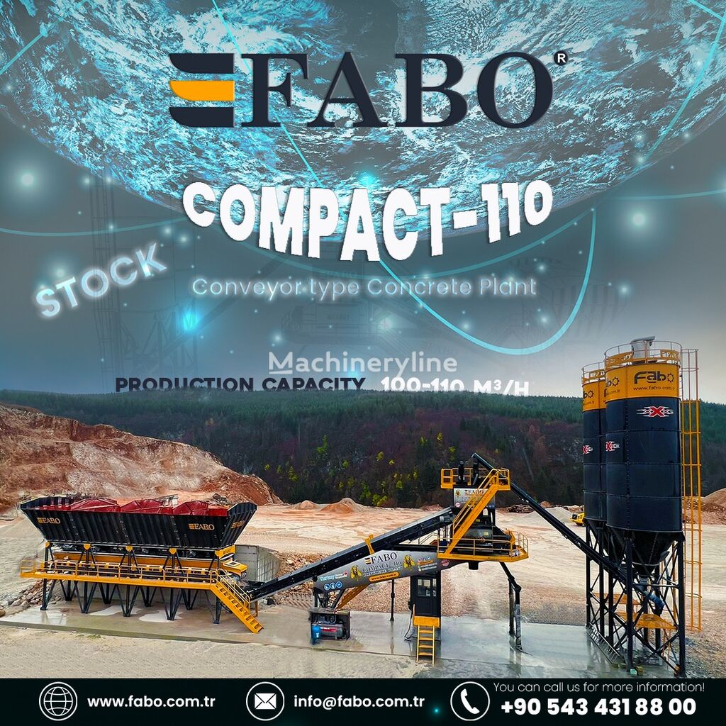 ny FABO BETONNYY ZAVOD FABOMIX COMPACT-110 | NOVYY PROEKT   betongfabrik