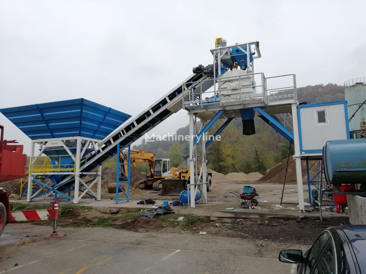 ny Promax Planta de Hormigón Compacta C60-SNG PLUS (60m³/h) betongfabrik