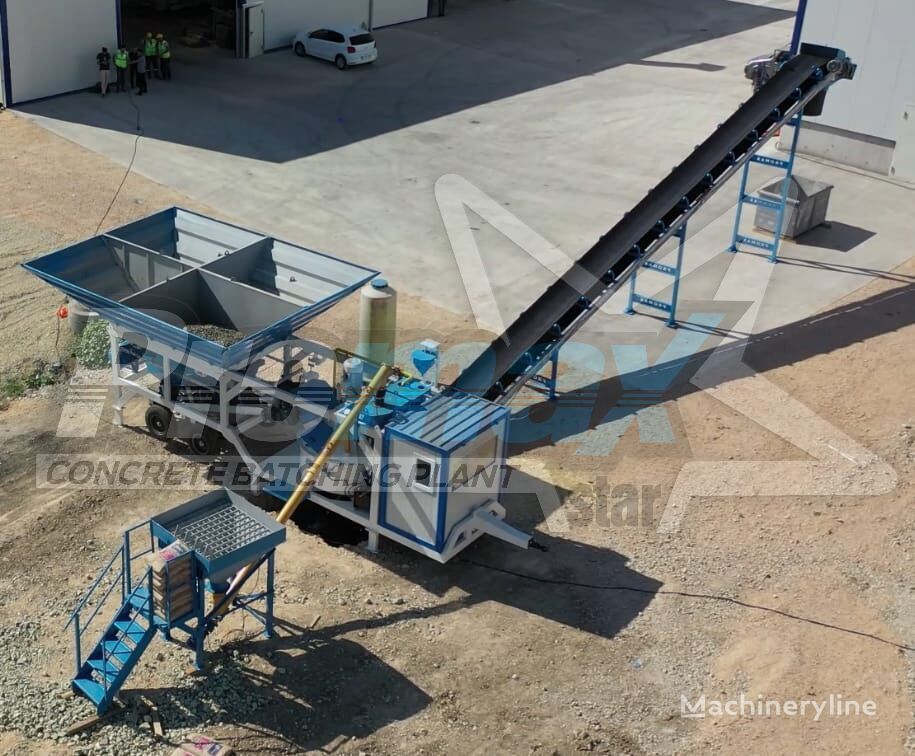 ny Promax Mobilnyy betonnyy zavod M35-PLNT (35 m³/ch)   betongfabrik