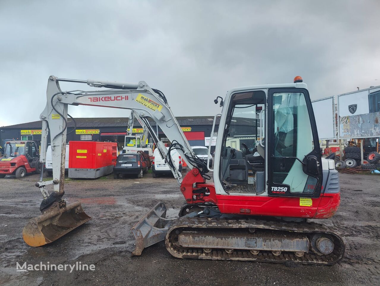 Takeuchi TB250 minigrävare