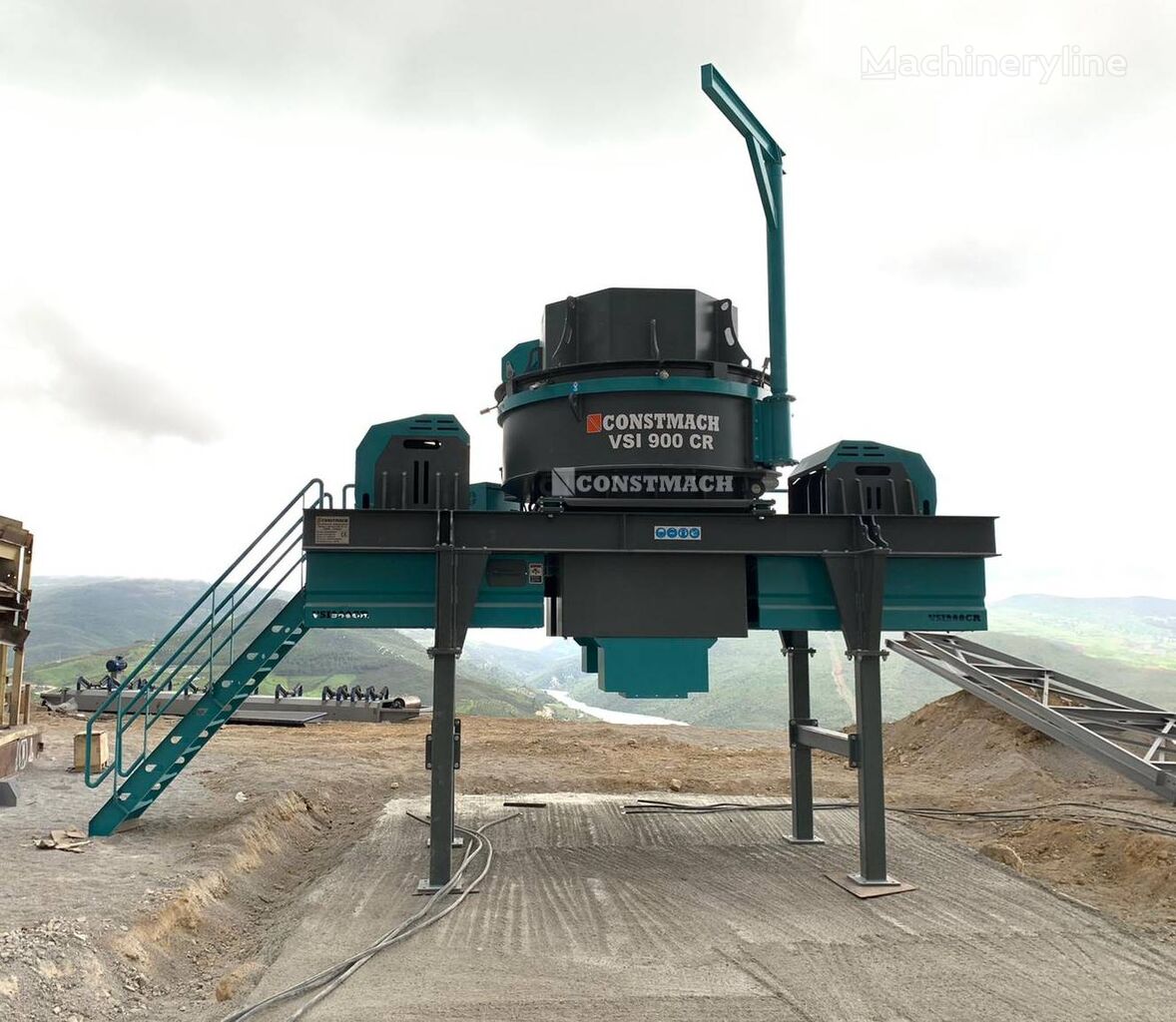 ny Constmach 60 - 640 TPH Vertical Shaft impact Crushers slagkross