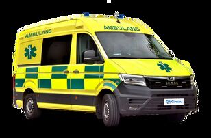 ny MAN TGE 4x4 - Ambulans/AMBULANCE ambulans minibuss